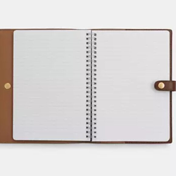 Coach Notebook In Signature Canvas - Picture 2 of 3